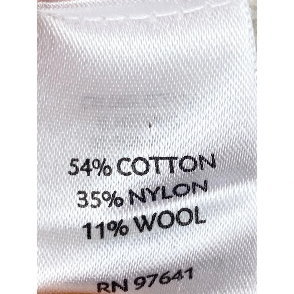 Pure J Jill Womens Wool Pullover L Ivory V Neck Knit Quiet Luxury Coastal - Picture 8 of 10